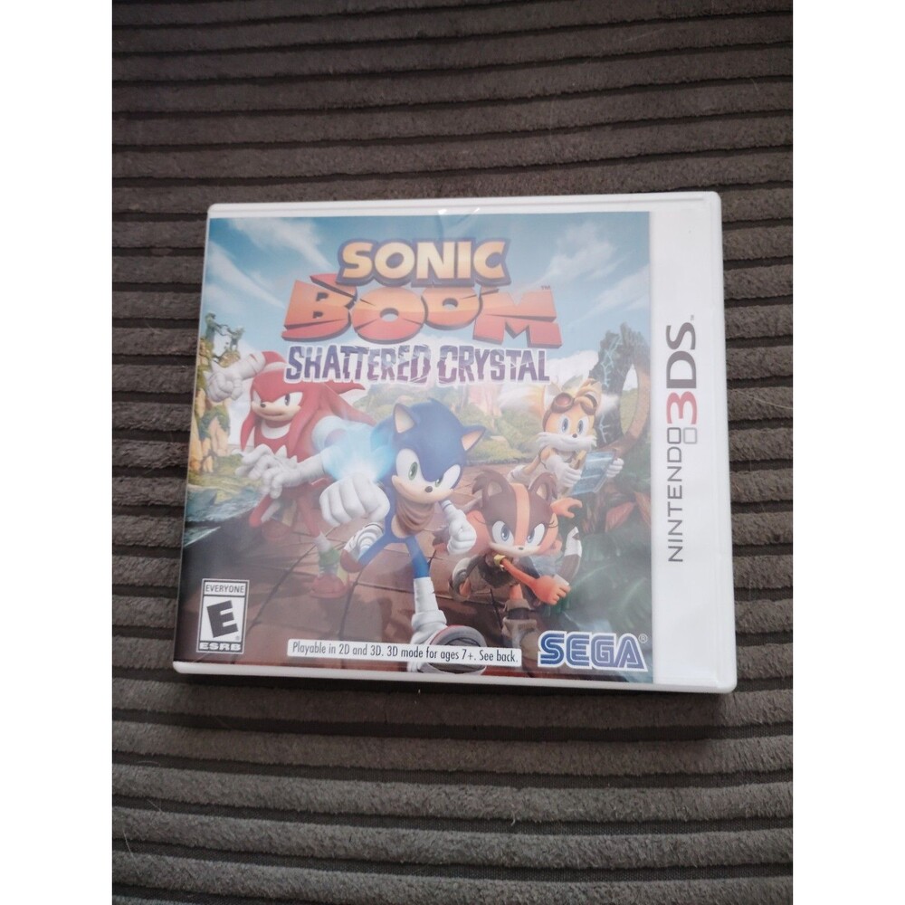 Nintendo 3DS Sonic Boom shattered Crystal